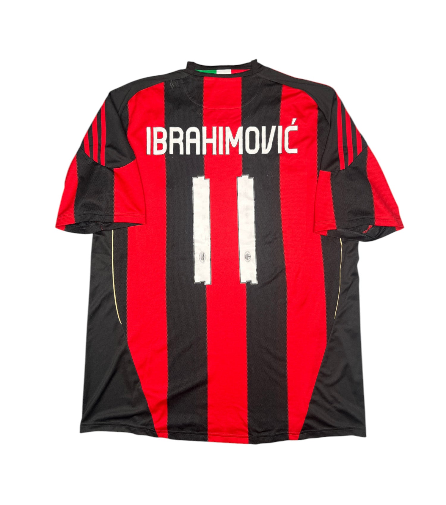 AC Mailand 2010-11 "Ibrahimovic" Heim Trikot (XXL) adidas