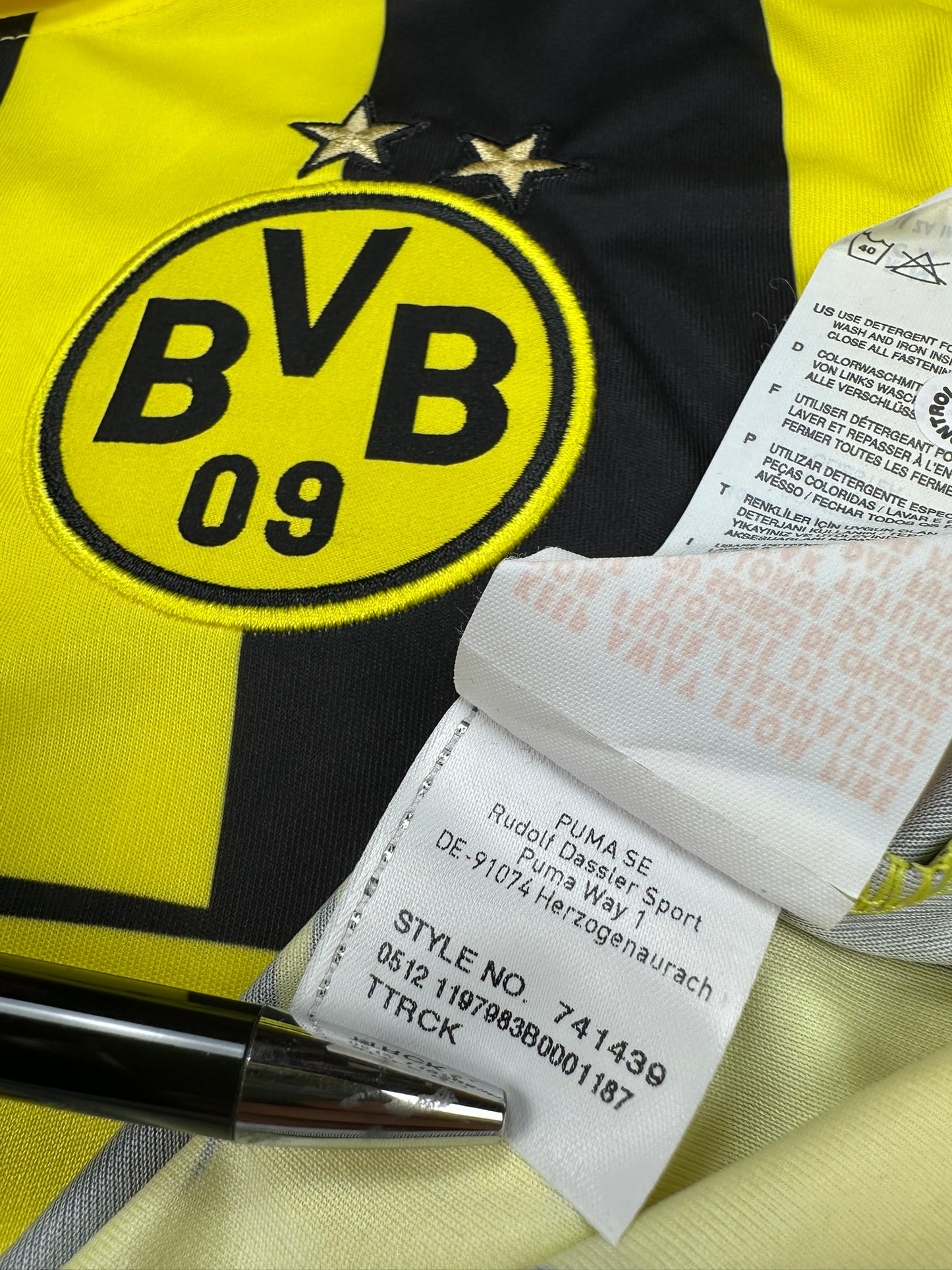 Borussia Dortmund 2012-13 "Götze" CL Trikot S puma