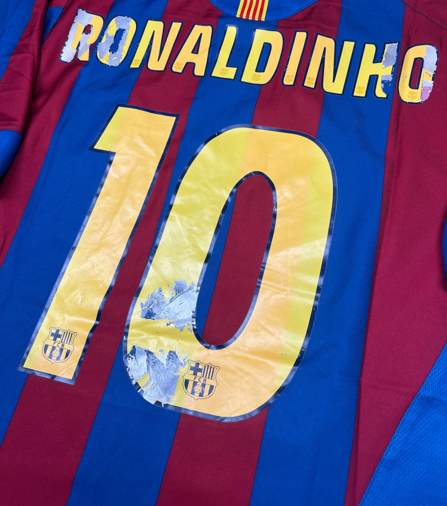 Barcelona 2005-06 "Ronaldinho" Heim Trikot (M) nike