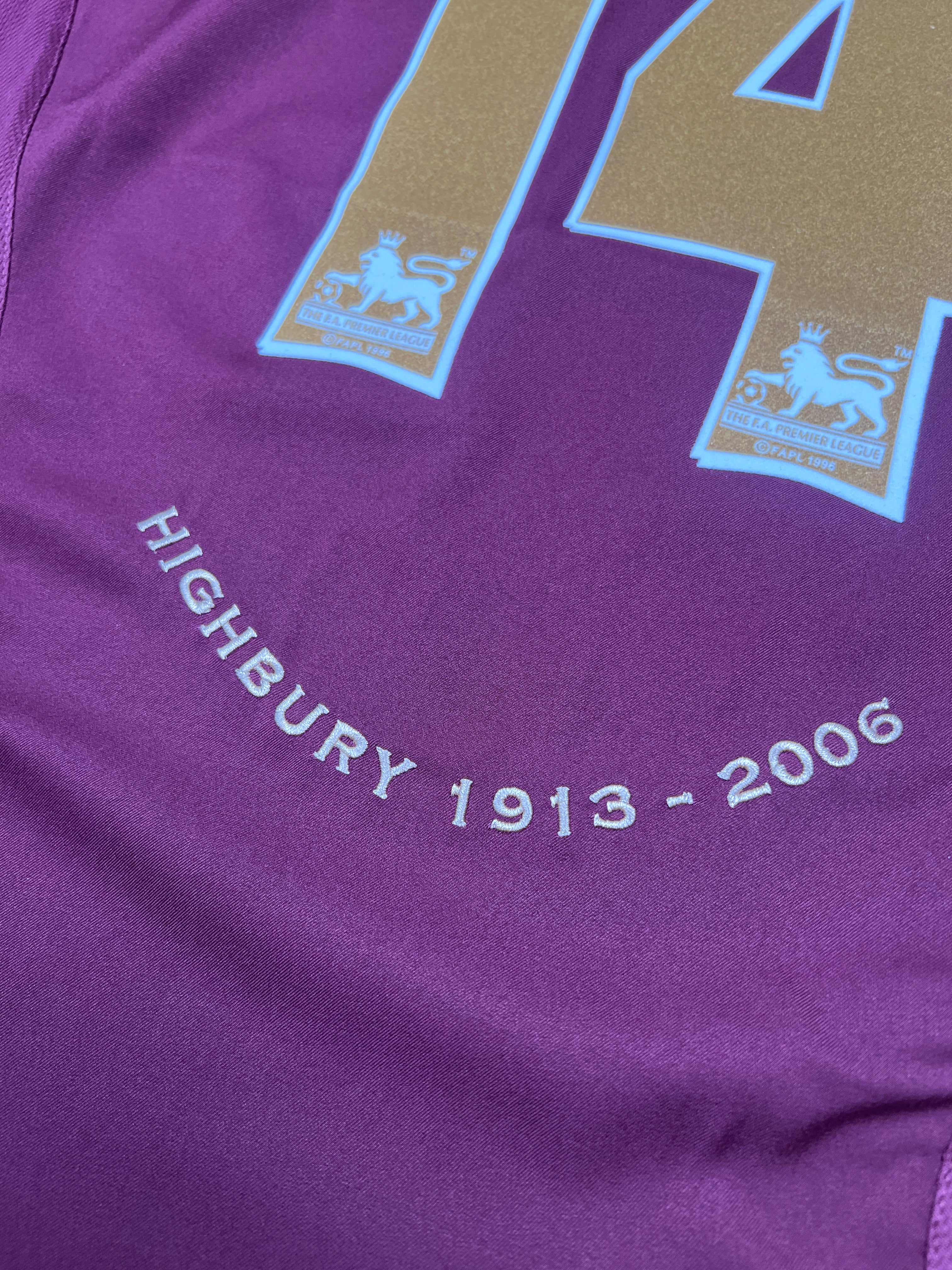 Arsenal 2005-06 "Henry" Heim Trikot (M) nike