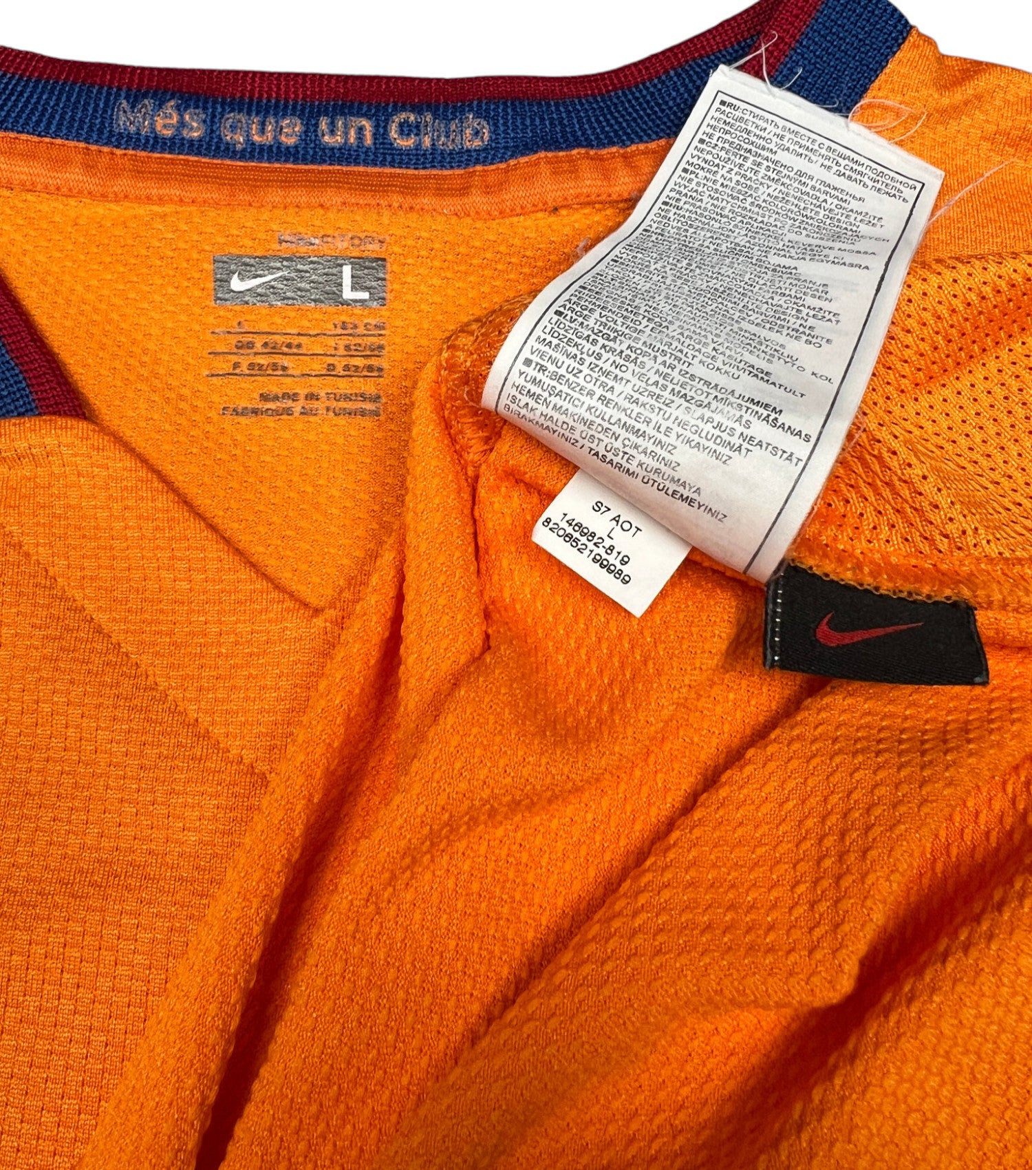 Barcelona 2007-08 Drittes Trikot (L) nike