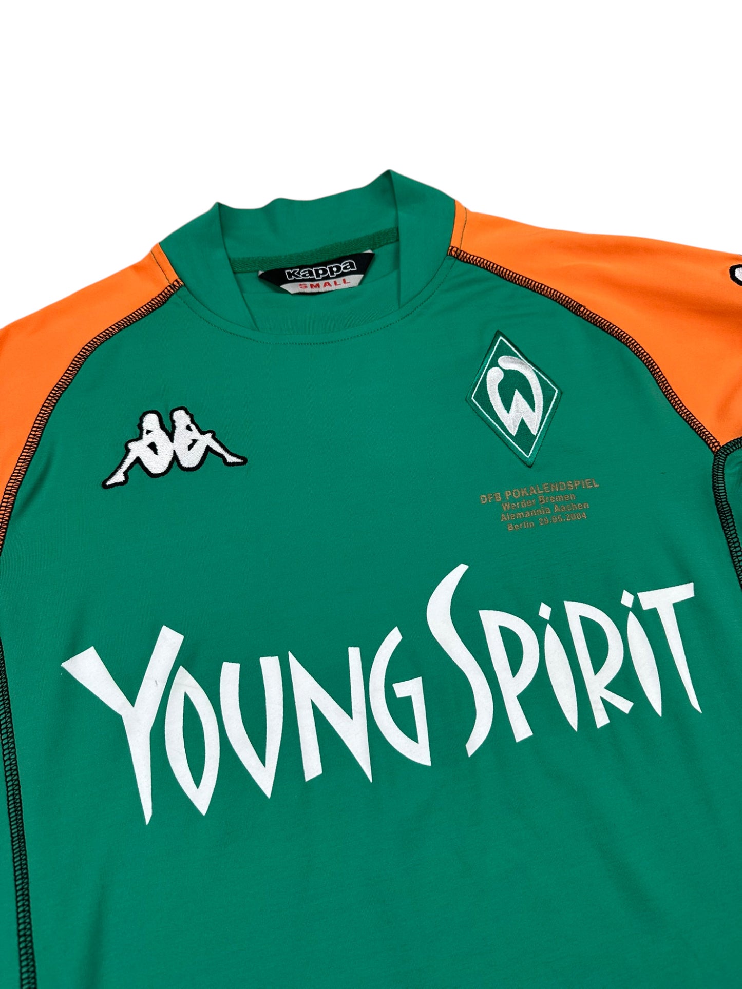 Werder Bremen 2003-04 Heim Trikot S kappa *POKALFINALE*