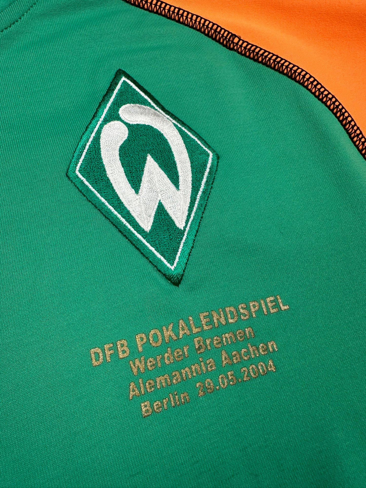 Werder Bremen 2003-04 Heim Trikot S kappa *POKALFINALE*
