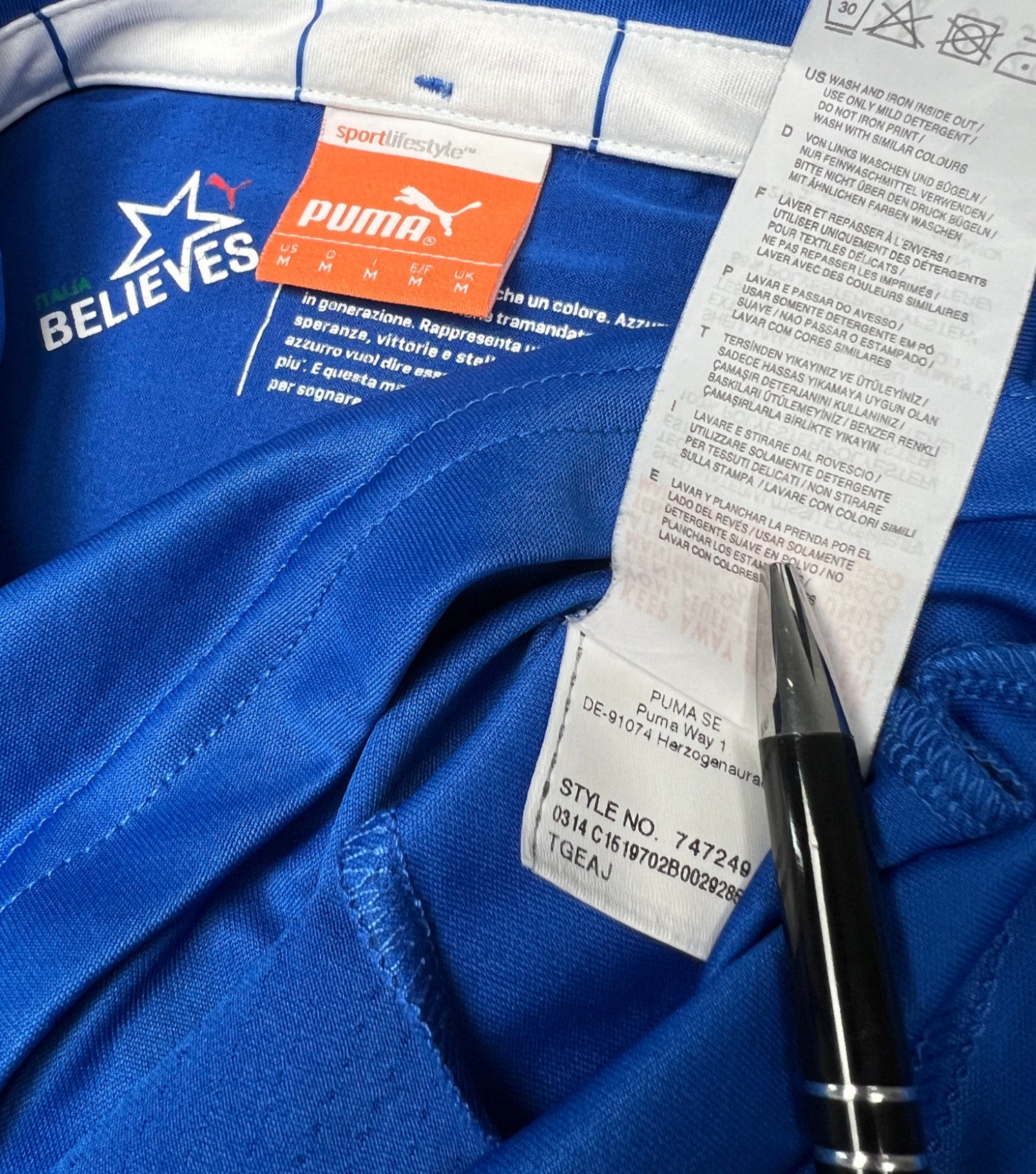 Italien 2014-15 "Balotelli" Heim Trikot (M) puma