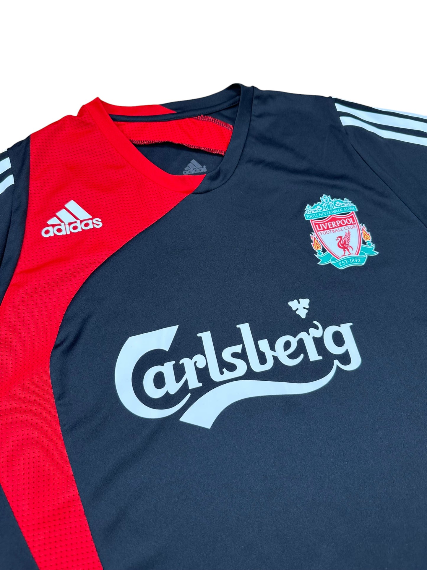 Liverpool 2007-08 Trainingsshirt XL adidas
