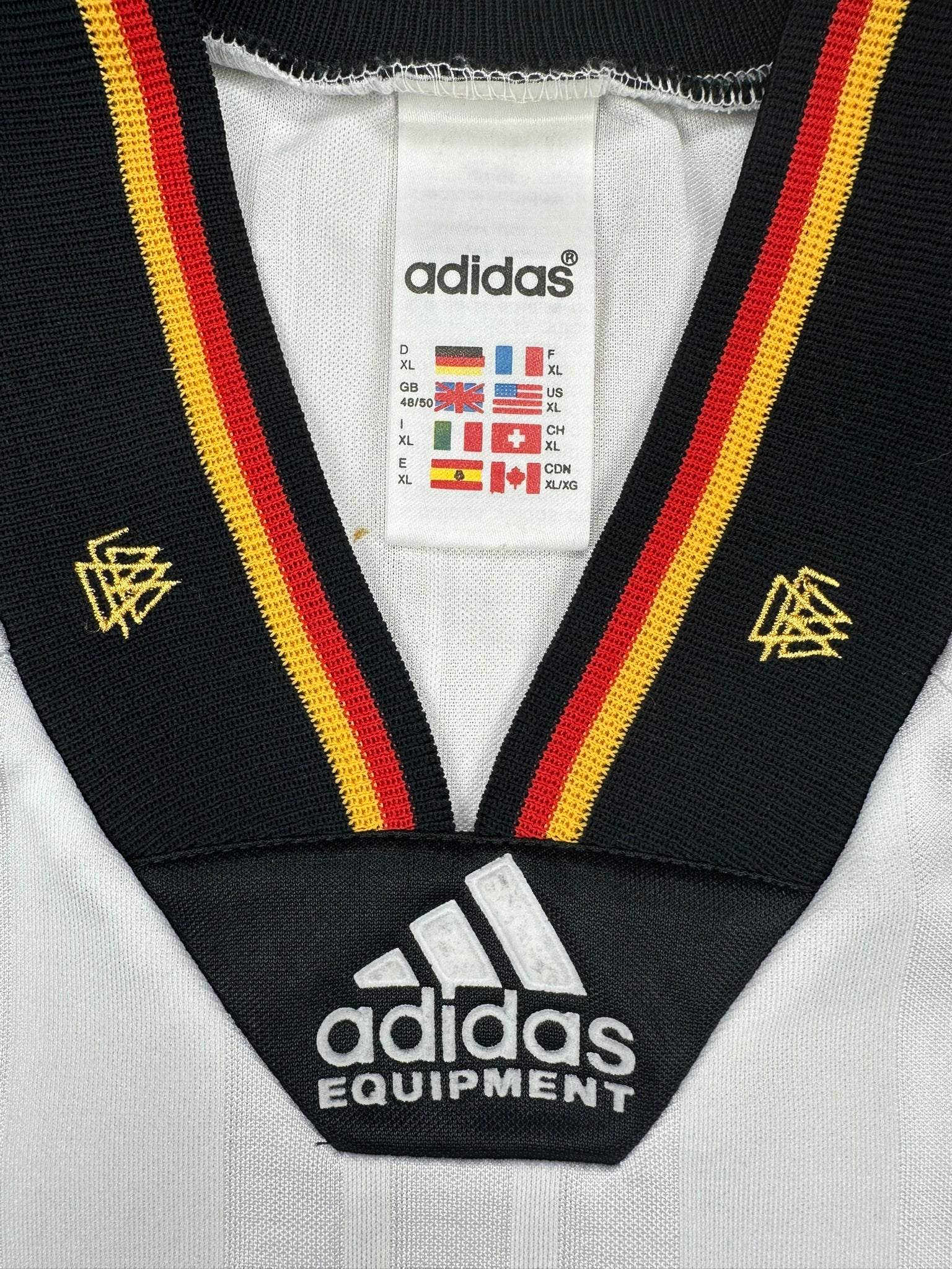 Deutschland 1992-94 Heim Trikot XL adidas DFB