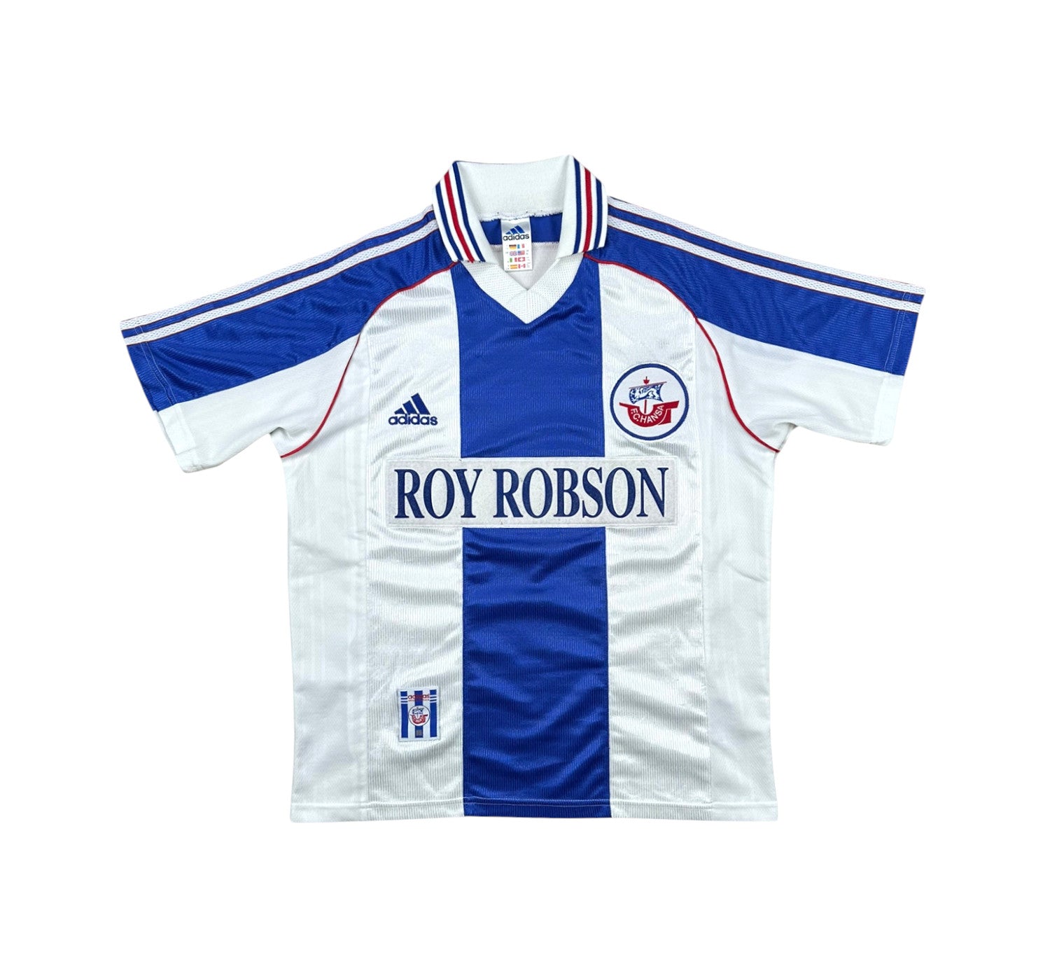 Hansa Rostock 1998-99 Heim Trikot Gr.176 (wie S) adidas