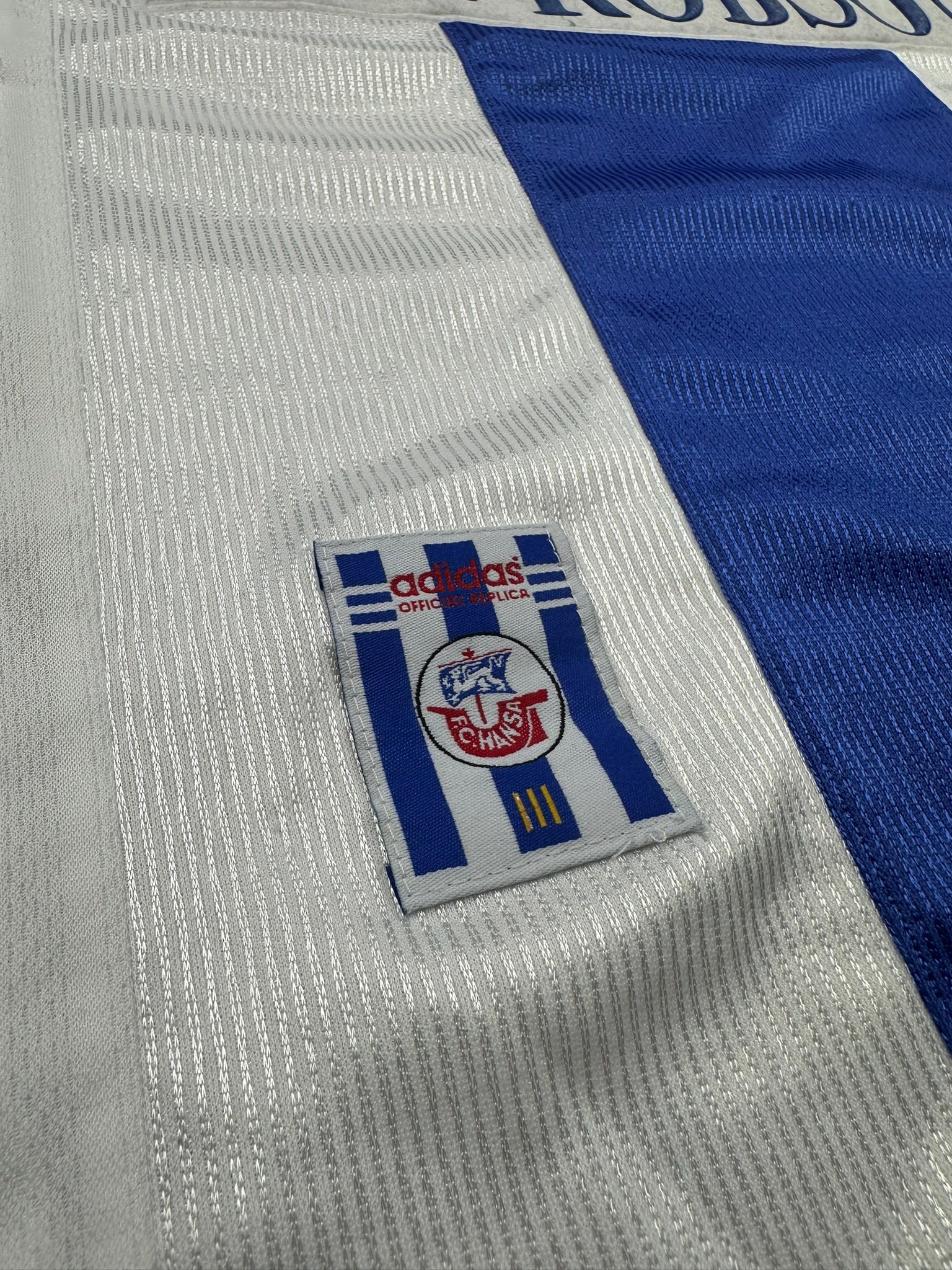 Hansa Rostock 1998-99 Heim Trikot Gr.176 (wie S) adidas