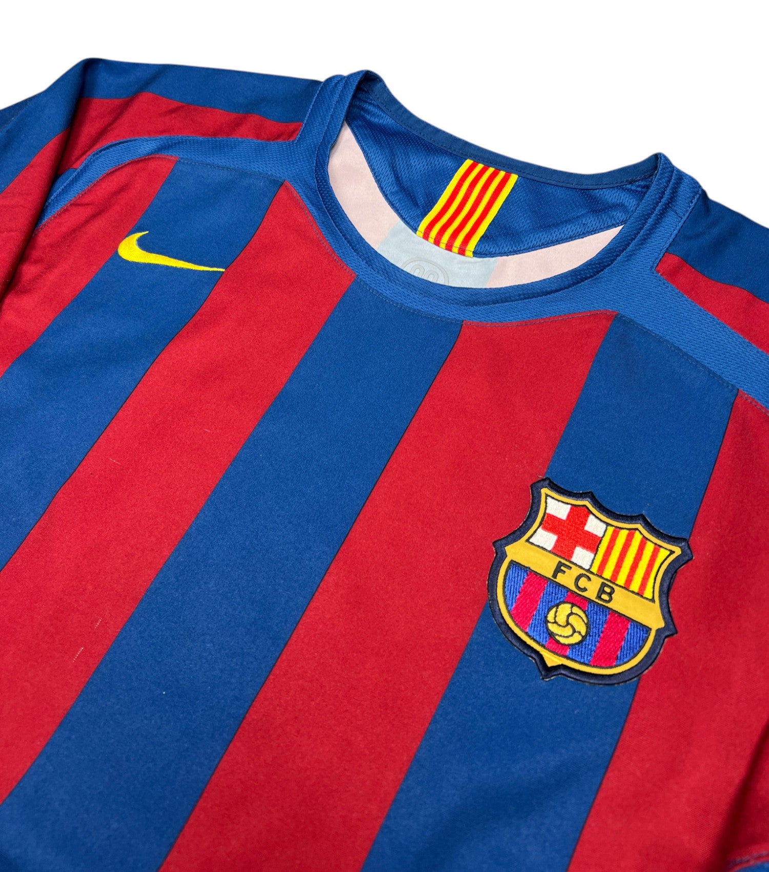 Barcelona 2005-06 "Ronaldinho" Heim Trikot (S) nike