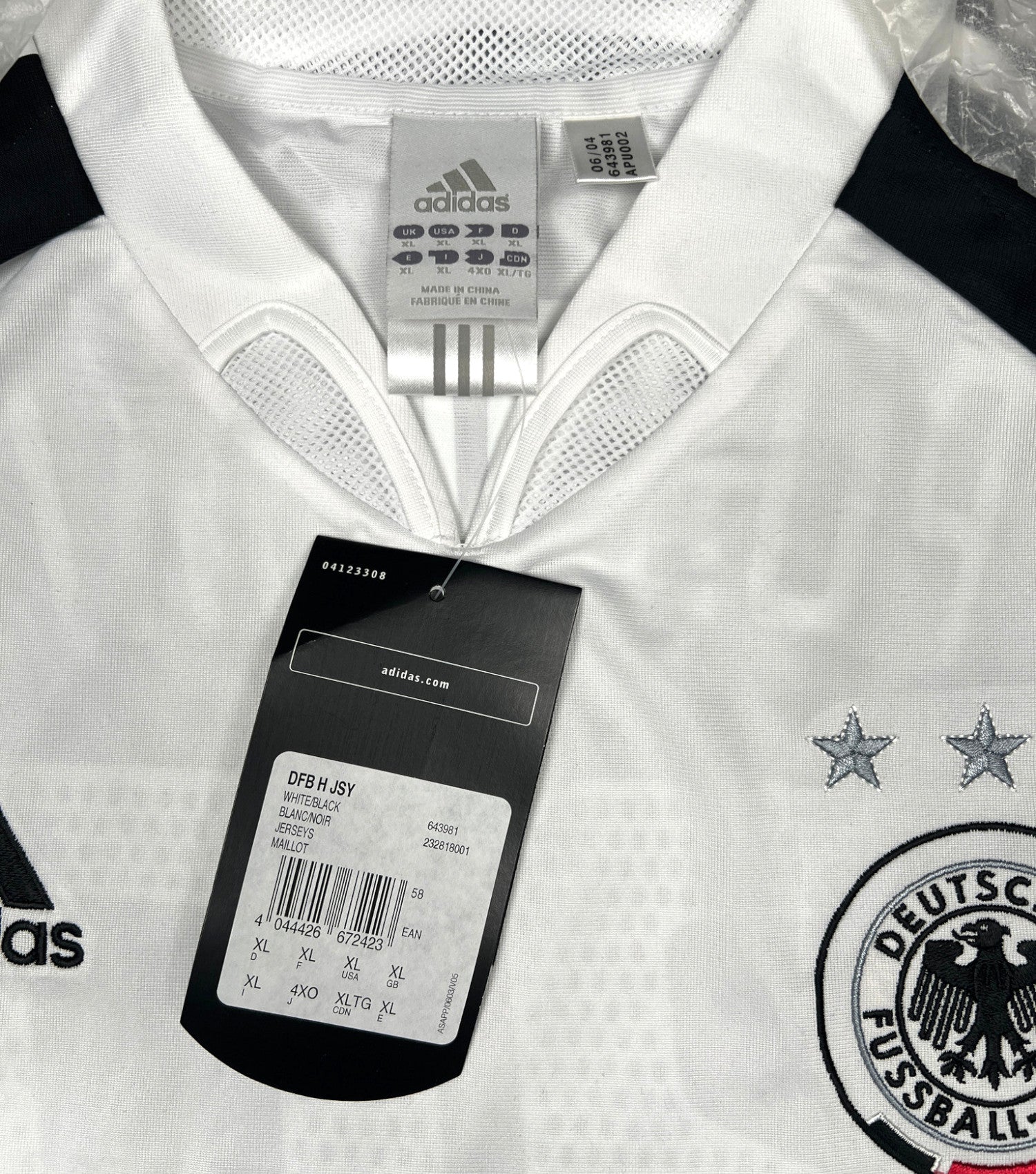 Deutschland 2004-05 "Podolski" Heim Trikot (XL) adidas