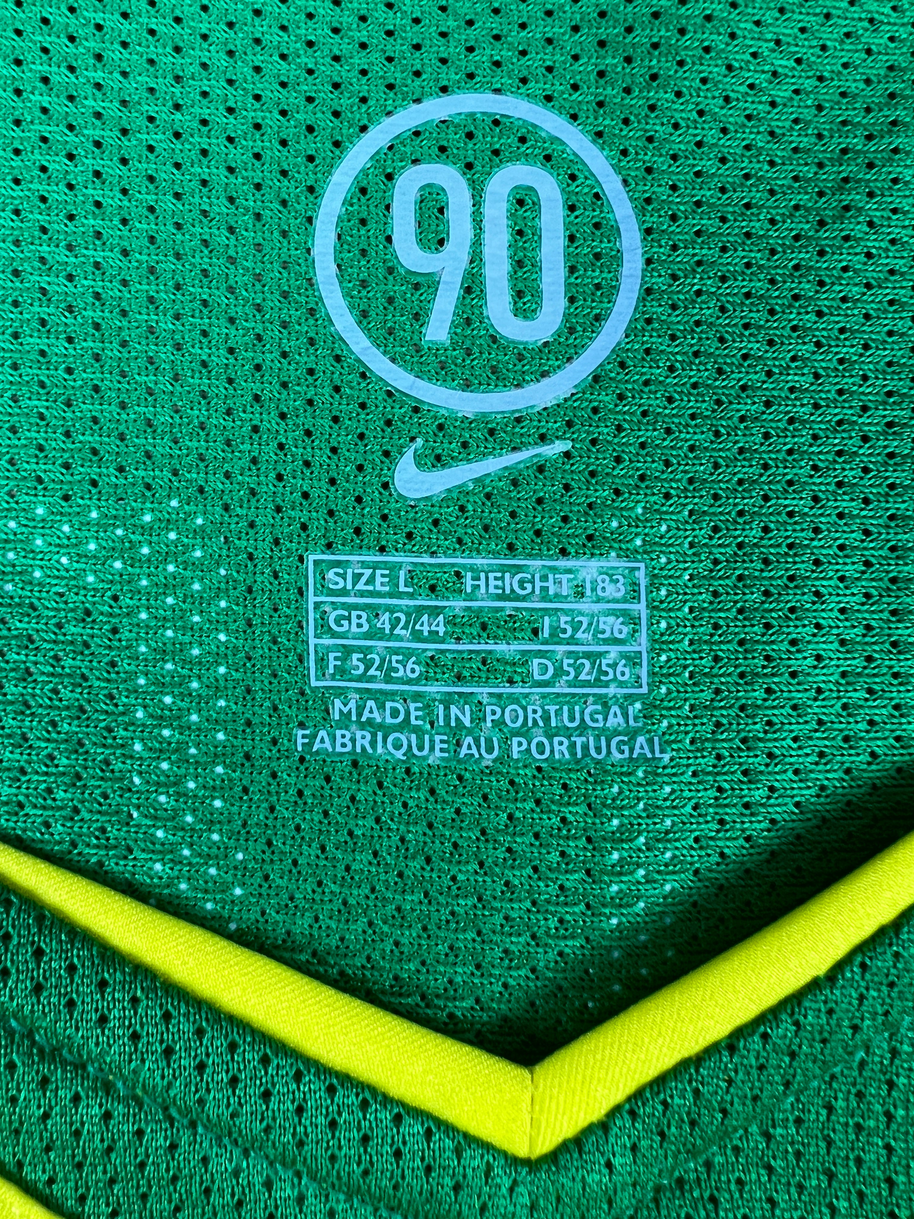 Brasilien 2004 "Ronaldinho" Heim Trikot "L" Nike Total 90