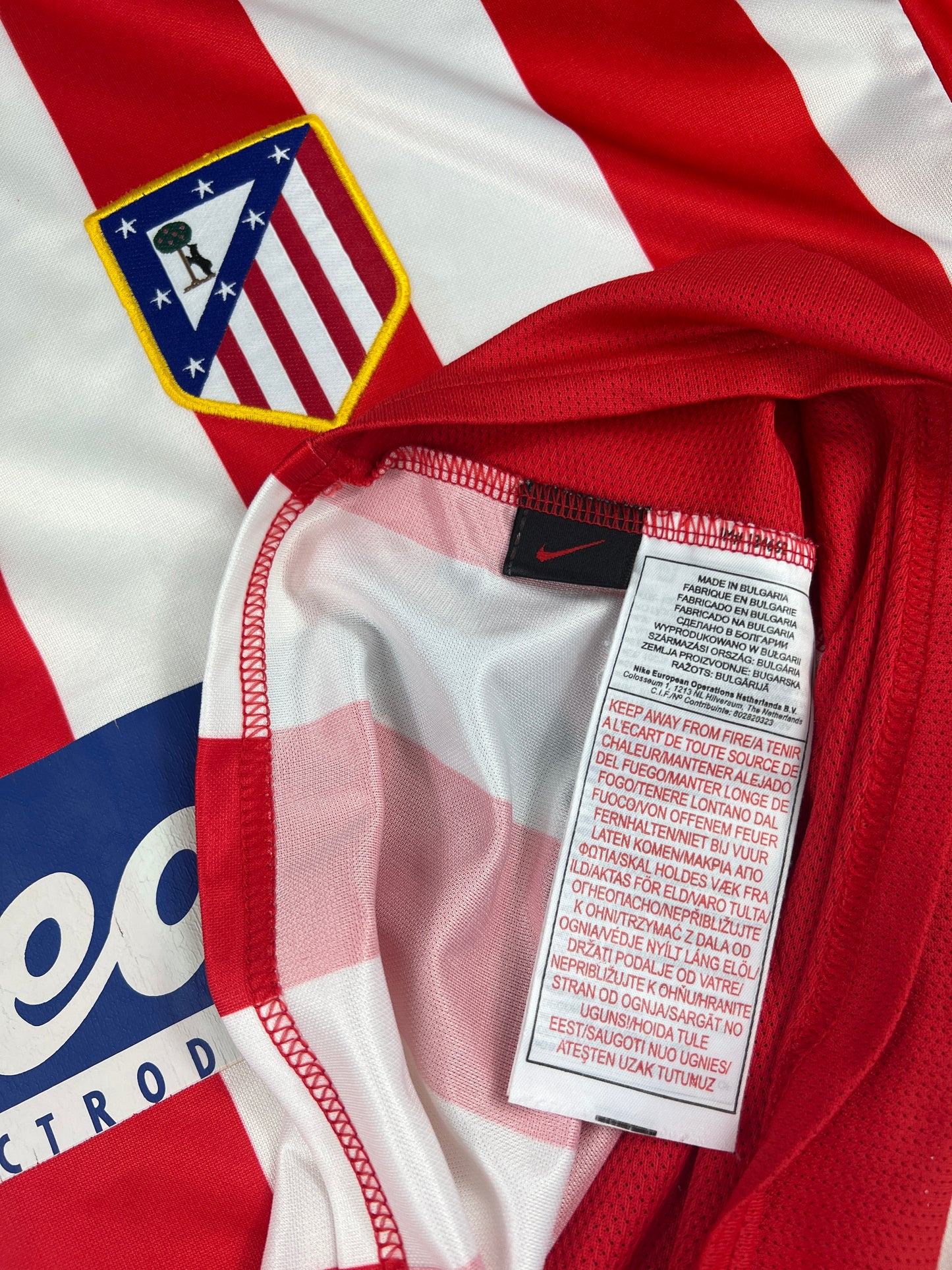 Atletico Madrid 2002-03 "Fernando Torres" Heim Trikot "XL" nike