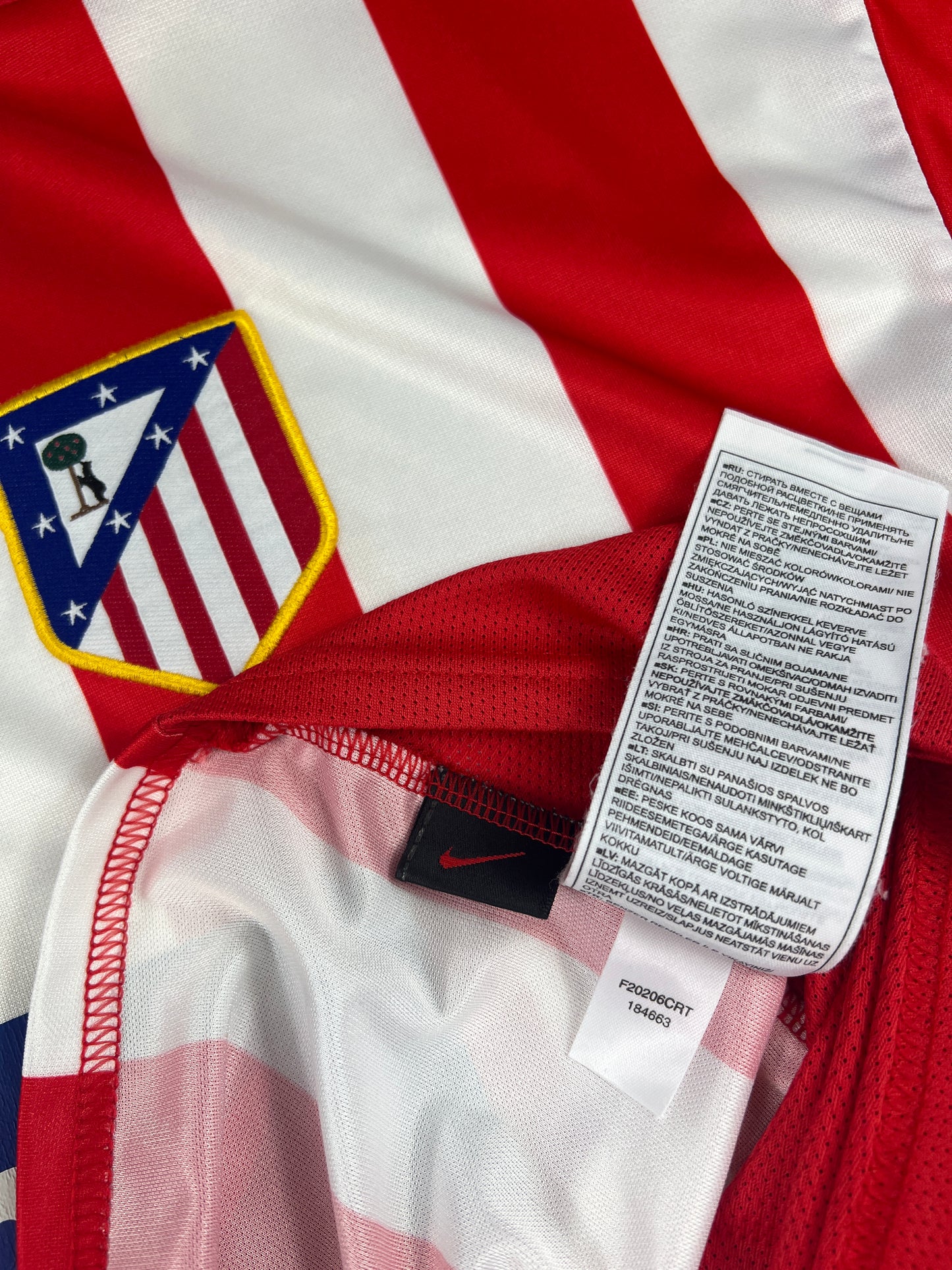 Atletico Madrid 2002-03 "Fernando Torres" Heim Trikot "XL" nike