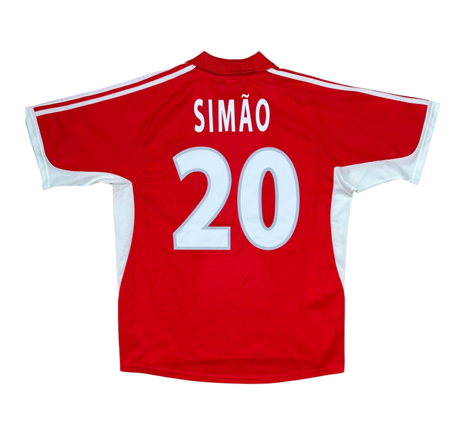 Benfica Lissabon 2001-02 "Simão" Heim Trikot M adidas