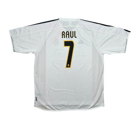 Real Madrid 2003-04 "Raúl" Heim Trikot XL adidas