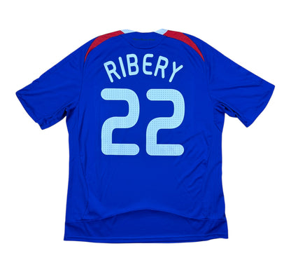Frankreich 2008 "Ribéry" Heim Trikot XL adidas