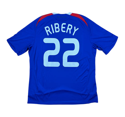 Frankreich 2008 "Ribéry" Heim Trikot XL adidas