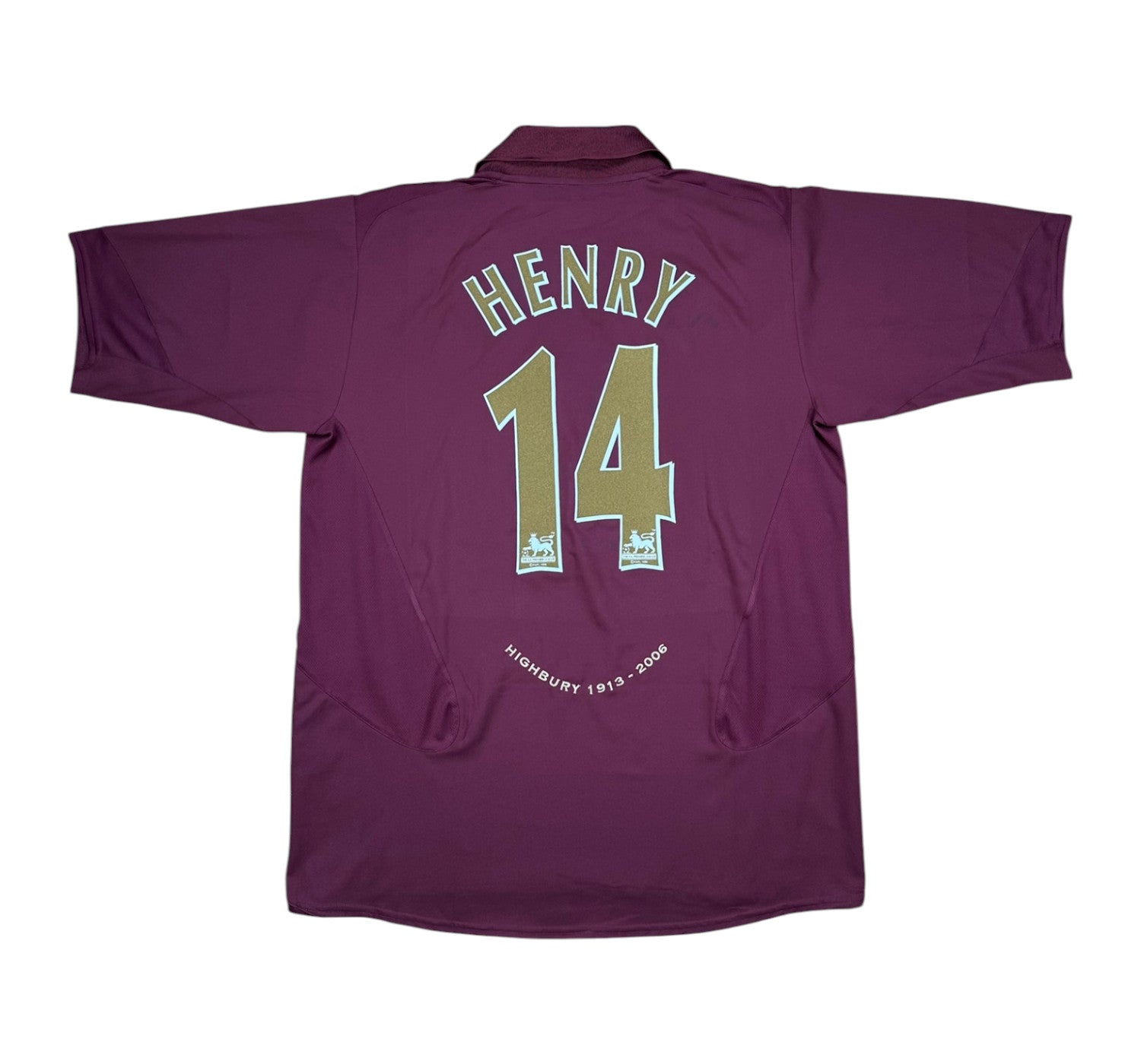 Arsenal 2005-06 "Henry" Heim Trikot XL *Highbury* nike