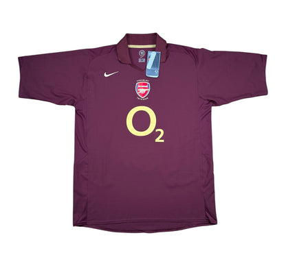 Arsenal 2005-06 "Henry" Heim Trikot XL *Highbury* nike