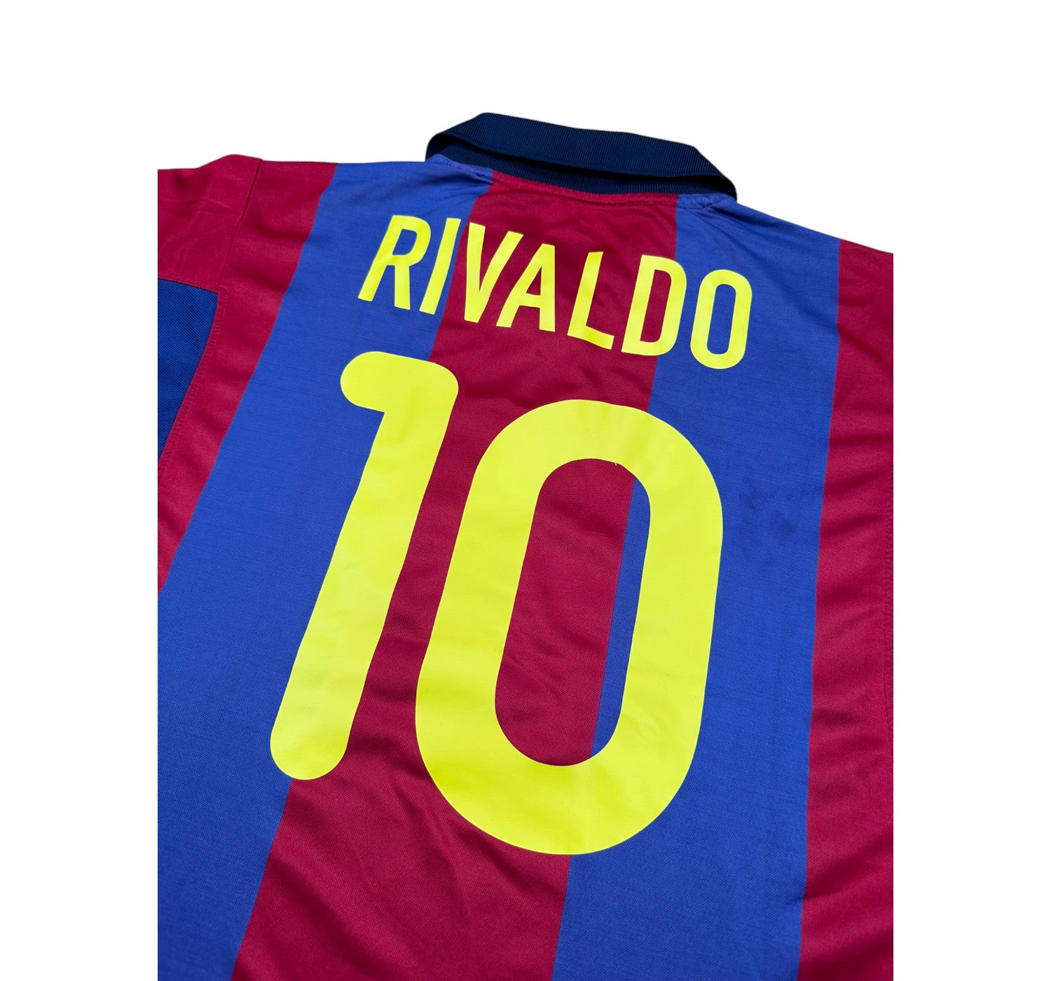 Barcelona 2000-01 "Rivaldo" Heim Trikot S nike