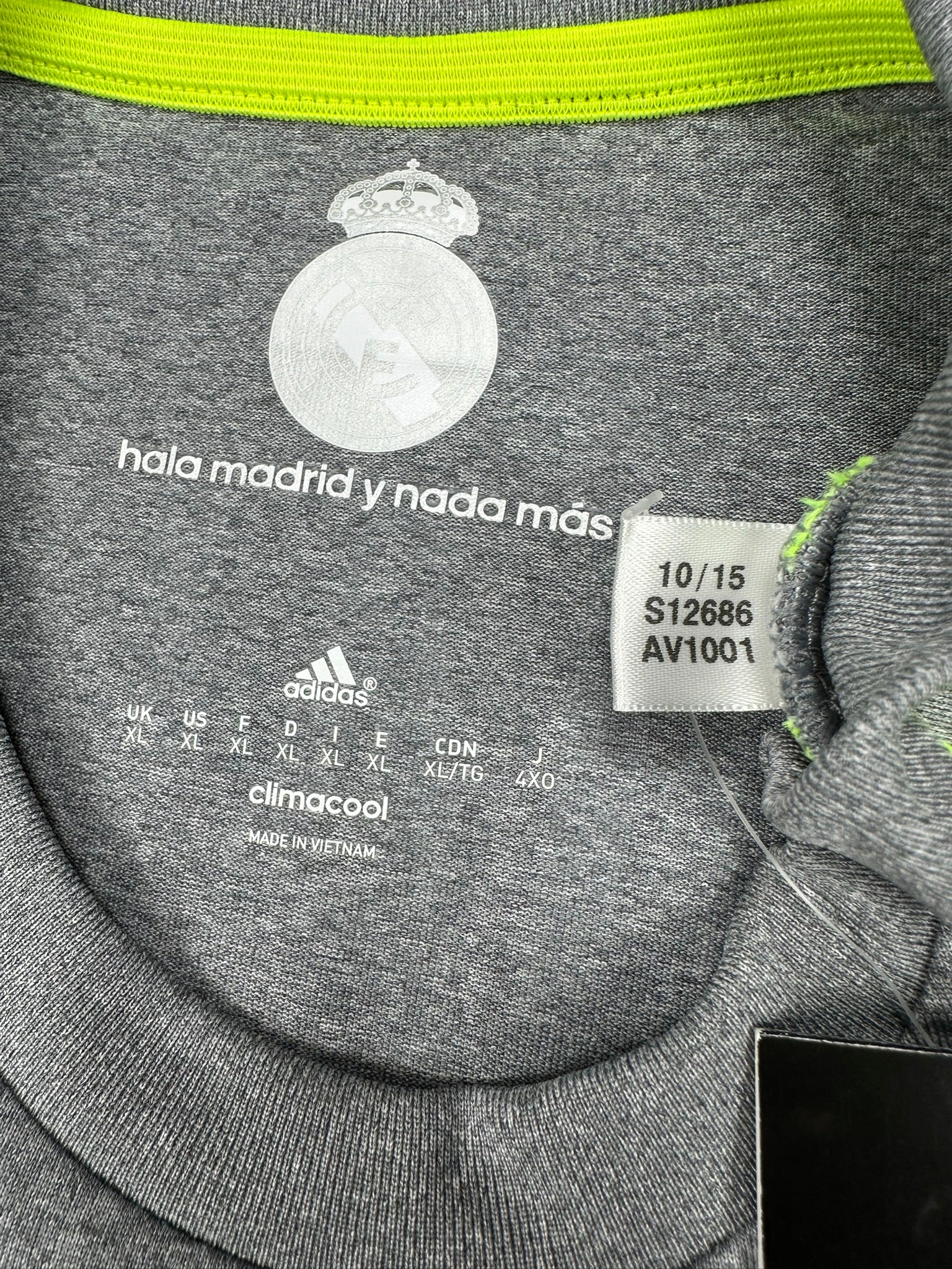 Real Madrid 2015-16 "Cristiano Ronaldo" Auswärts Trikot XL adidas