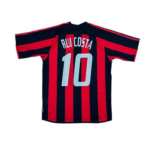 AC Mailand 2003-04 "Rui Costa" Heim Trikot S (M fit) adidas