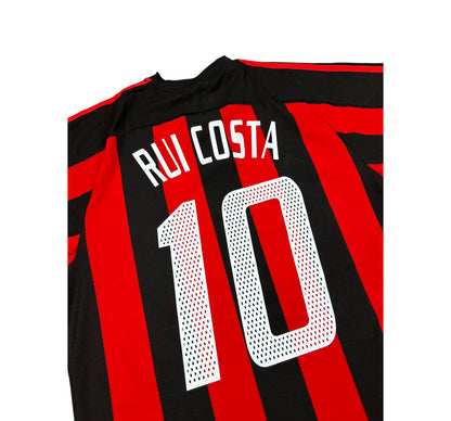 AC Mailand 2003-04 "Rui Costa" Heim Trikot S (M fit) adidas
