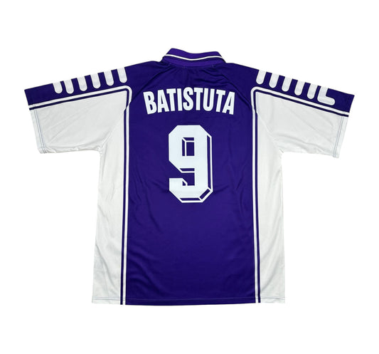 AC Florenz 1999-00 "Batistuta" Heim Trikot XL FILA