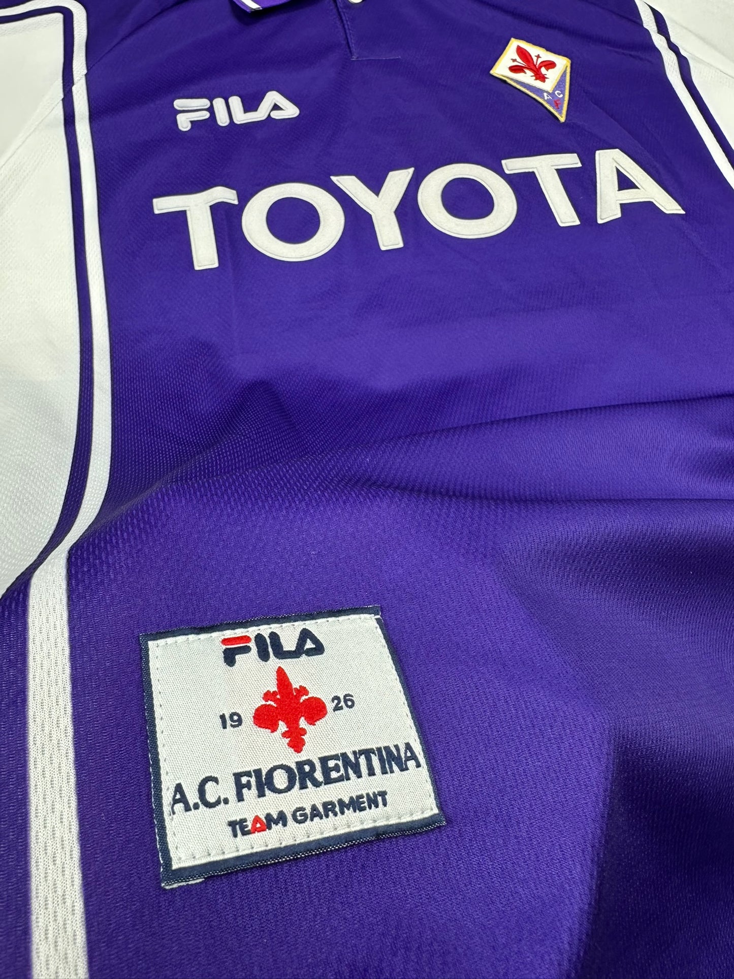 AC Florenz 1999-00 "Batistuta" Heim Trikot XL FILA