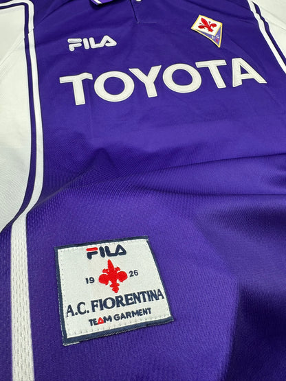 AC Florenz 1999-00 "Batistuta" Heim Trikot XL FILA