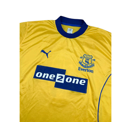 Everton 2000-01 "Campbell" Auswärts Trikot XL puma