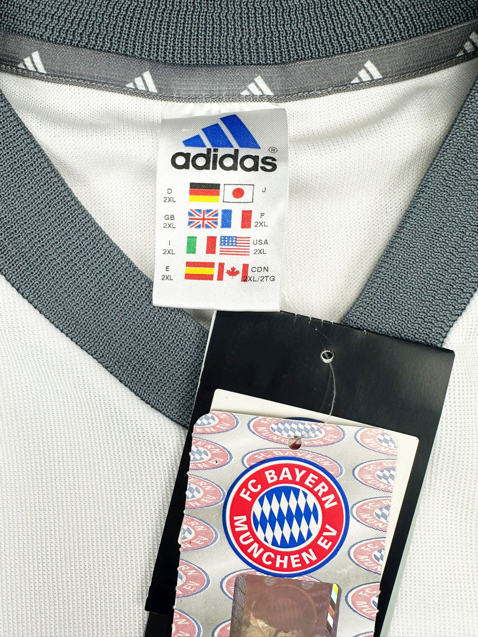 Bayern München 2002-04 "Santa Cruz" Auswärts Trikot XXL adidas