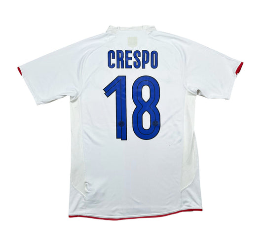 Inter Mailand 2007-08 "Crespo" Auswärts Trikot S nike *100 Jahre*