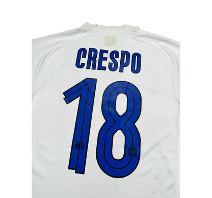 Inter Mailand 2007-08 "Crespo" Auswärts Trikot S nike *100 Jahre*