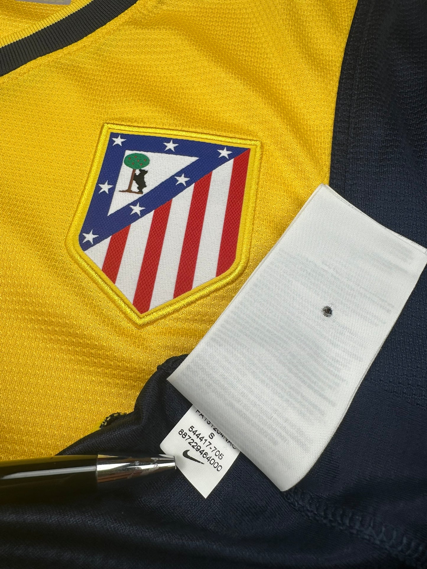 Atletico Madrid 2013-14 "David Villa" Auswärts Trikot S nike