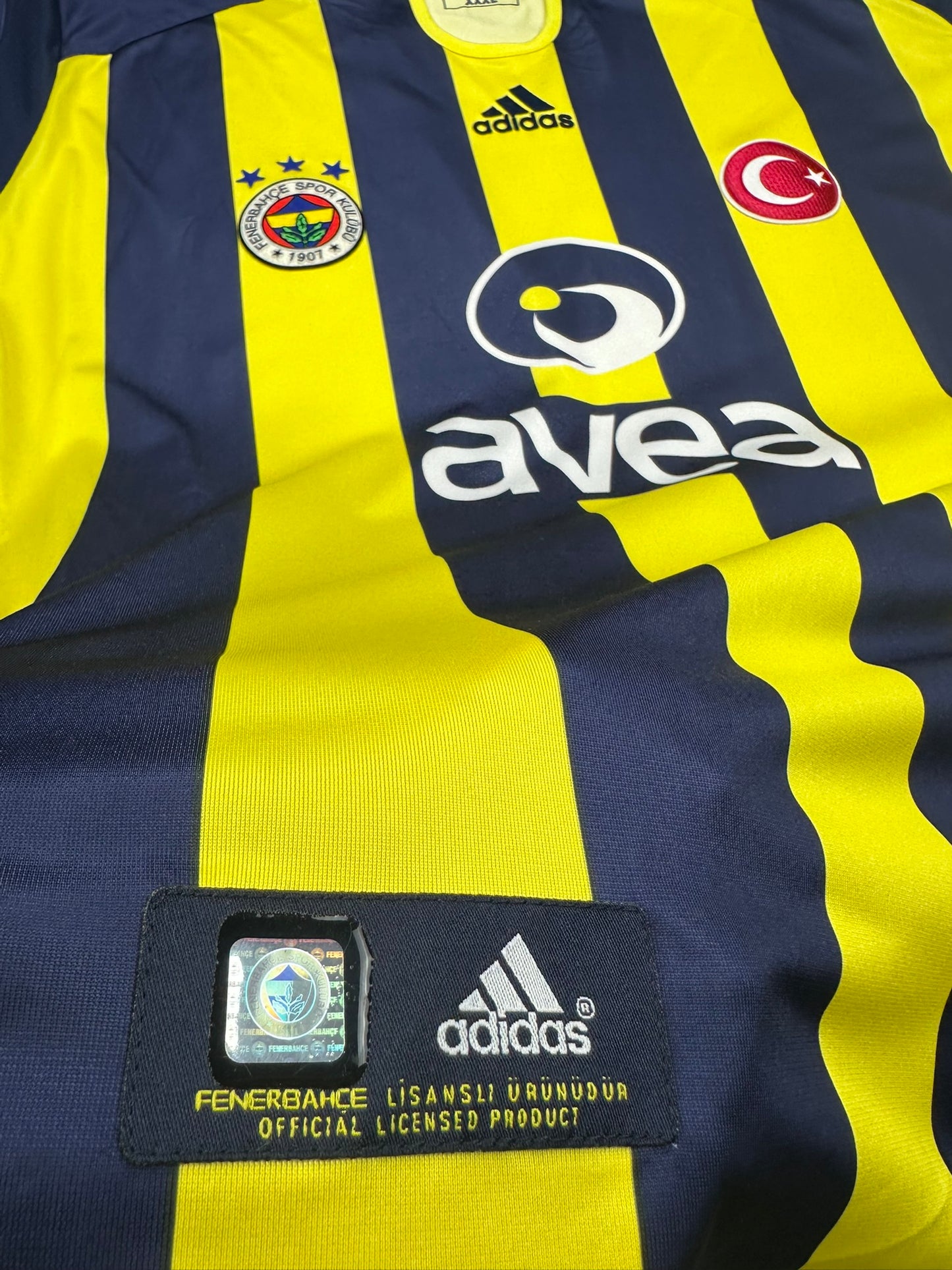 Fenerbahce 2005-06 Heim Trikot 3XL adidas