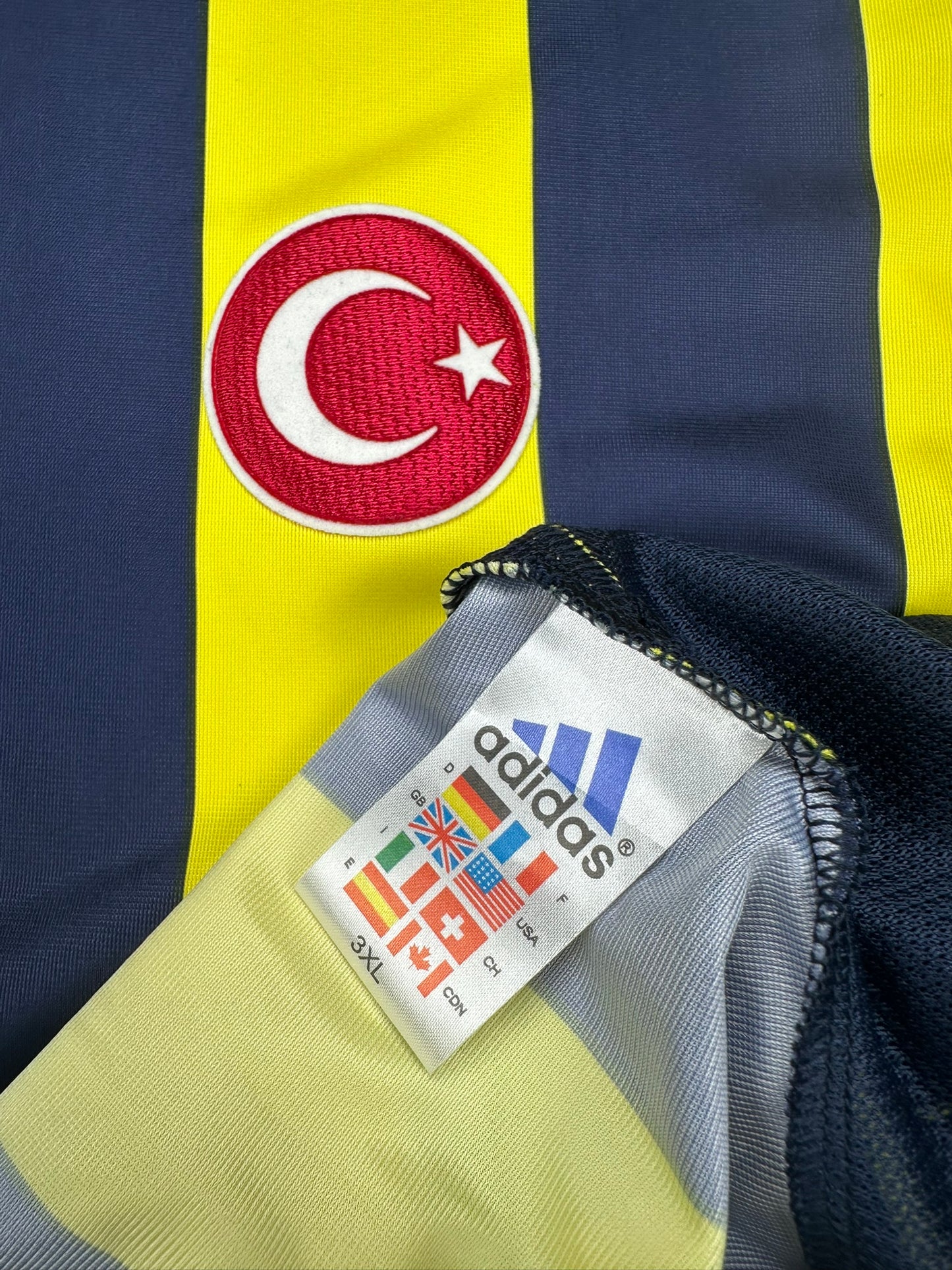 Fenerbahce 2005-06 Heim Trikot 3XL adidas