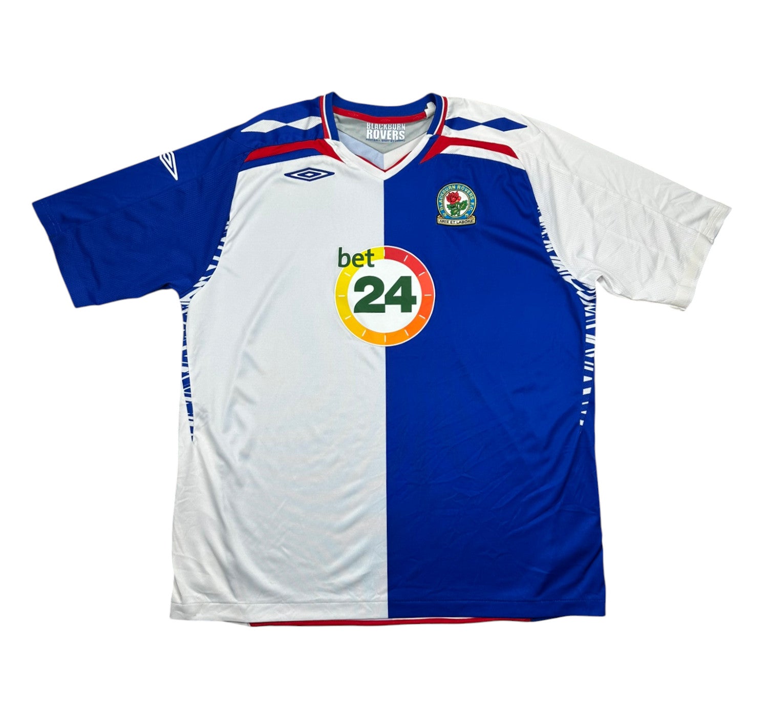 Blackburn Rovers 2007-08 Heim Trikot XXL umbro