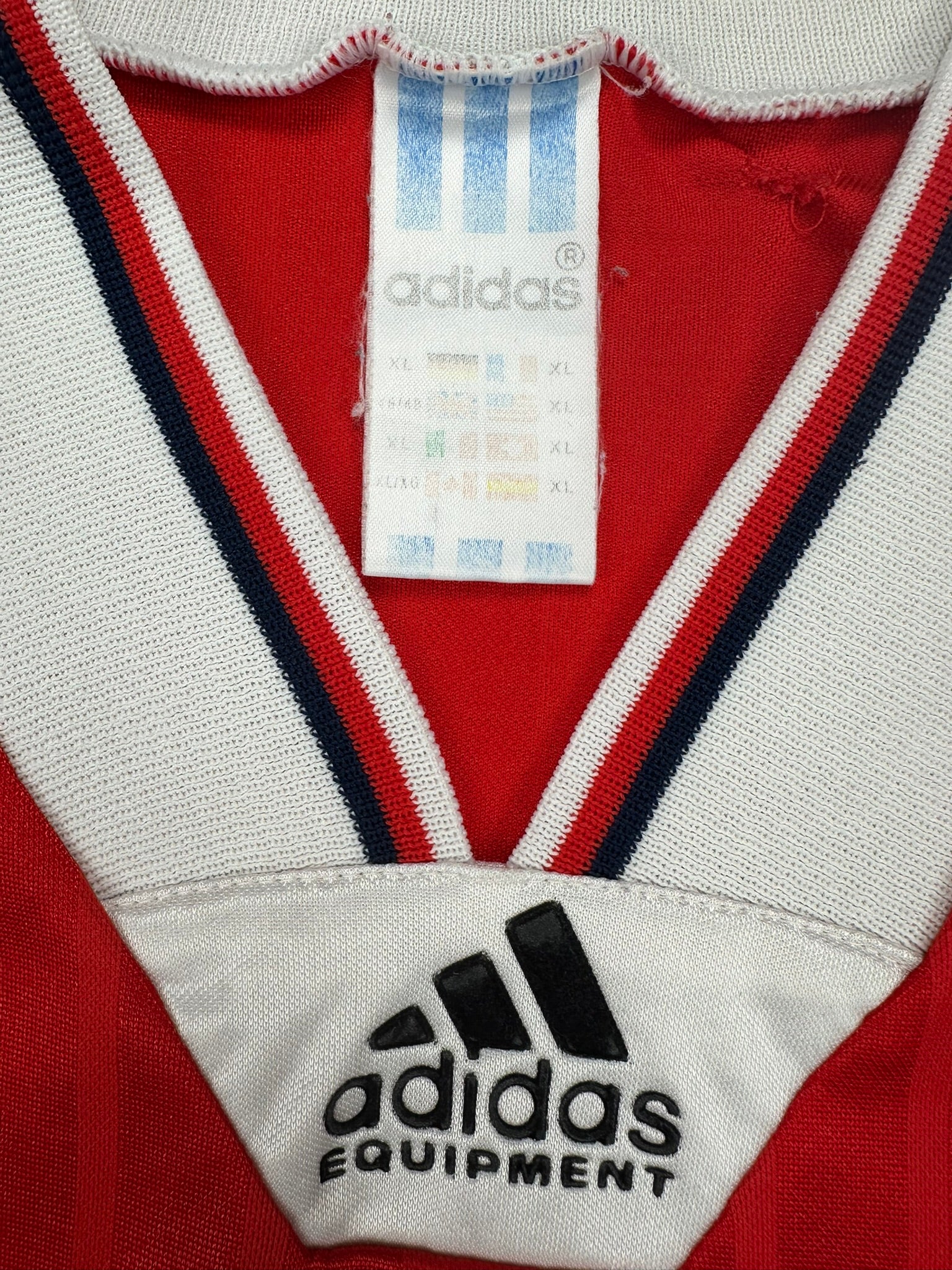 Arsenal 1992-94 Heim Trikot XL adidas