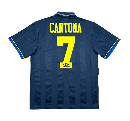 Manchester United 1993-95 "Cantona" Auswärts Trikot M Umbro