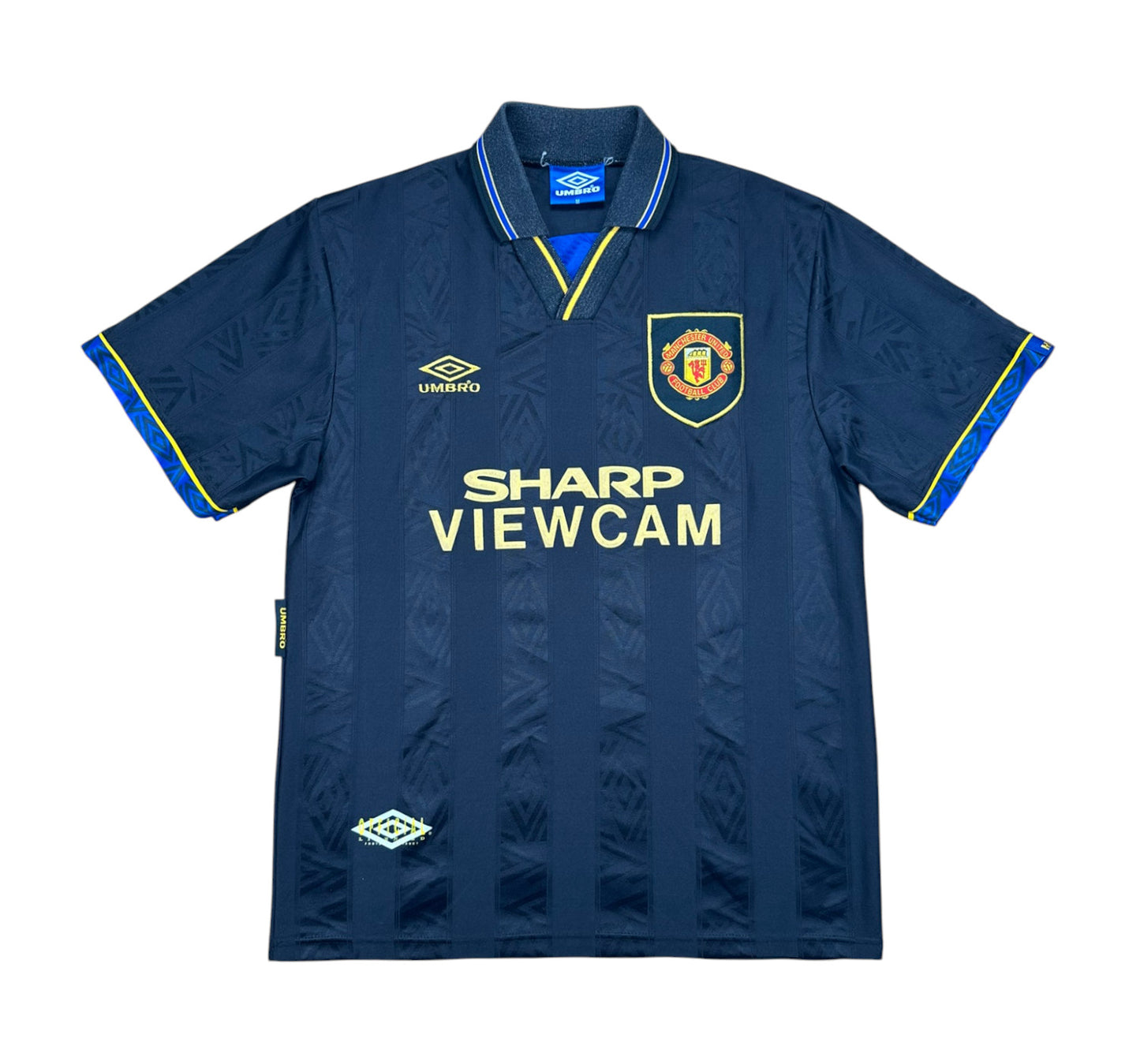 Manchester United 1993-95 "Cantona" Auswärts Trikot M Umbro