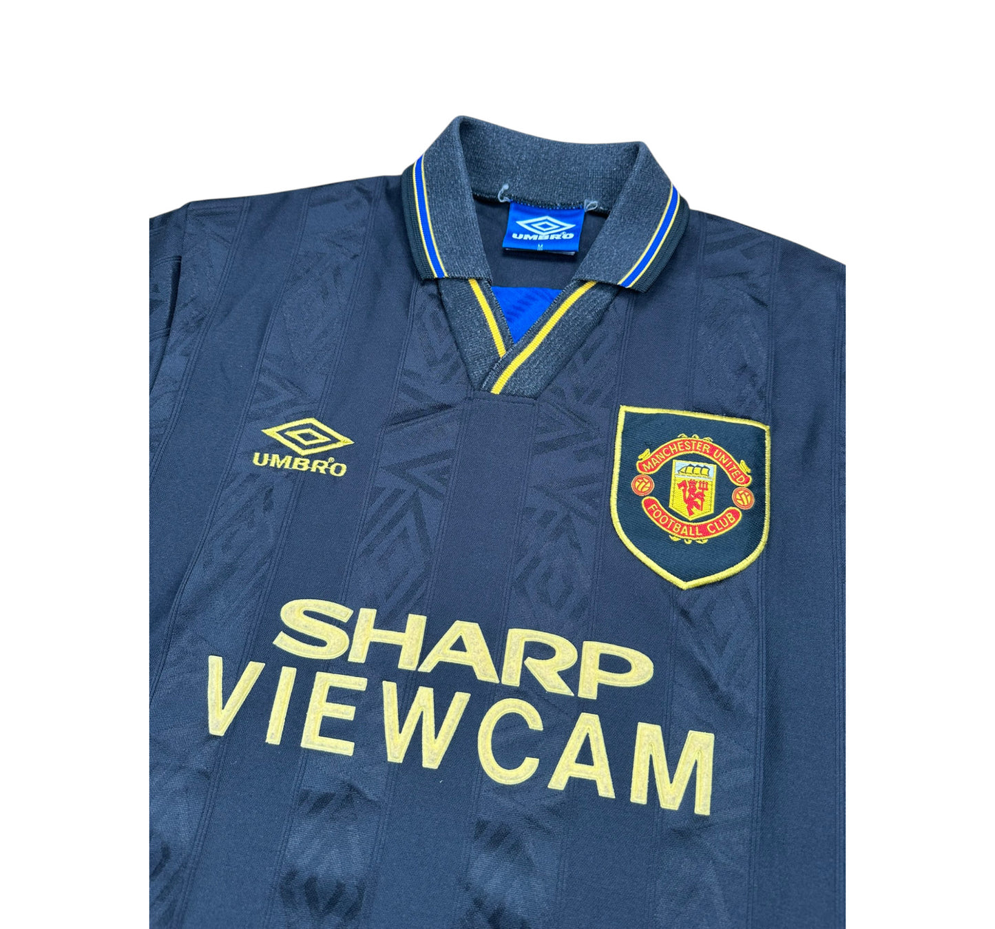 Manchester United 1993-95 "Cantona" Auswärts Trikot M Umbro