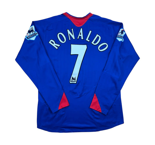 Manchester United 2005-06 "Cristiano Ronaldo" Auswärts Trikot M nike