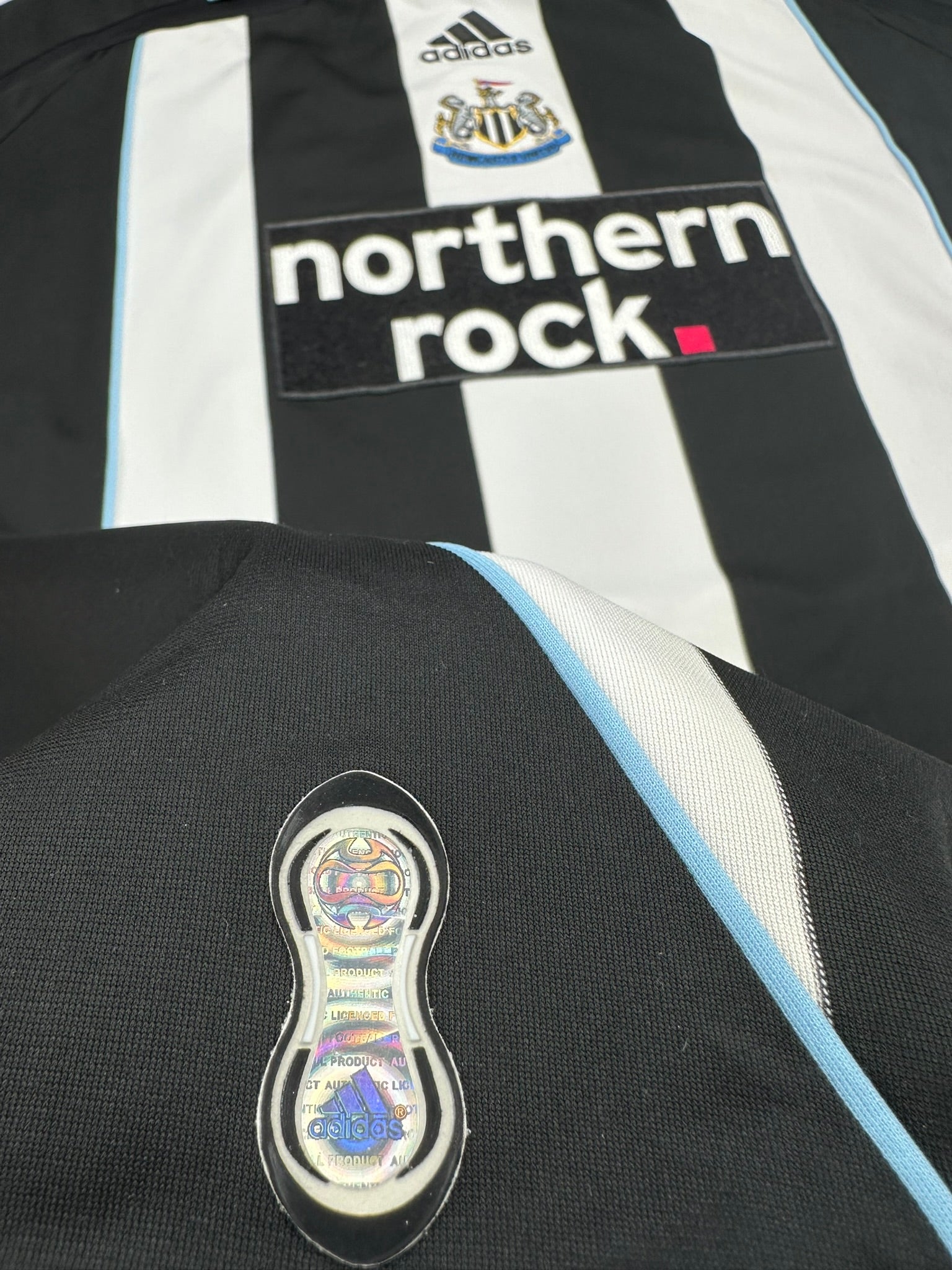 Newcastle United 2007-09 Heim Trikot XXL adidas