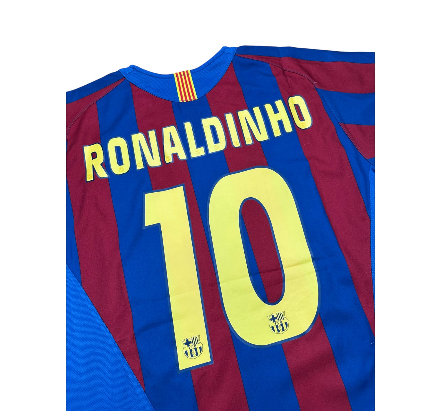 Barcelona 2005-06 "Ronaldinho" Heim Trikot M nike