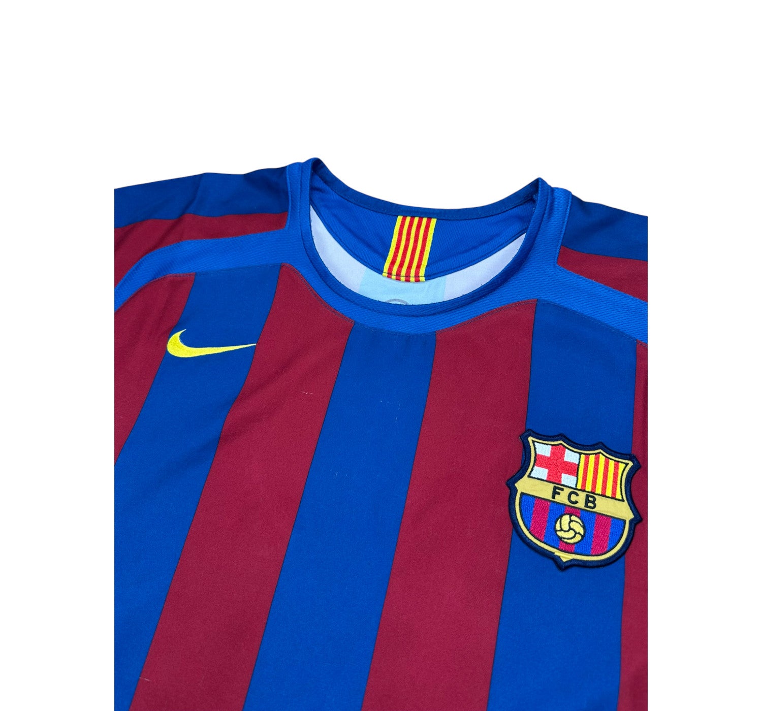 Barcelona 2005-06 "Ronaldinho" Heim Trikot M nike