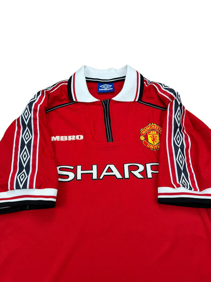 Manchester United 1998-00 "Yorke" Heim Trikot L umbro