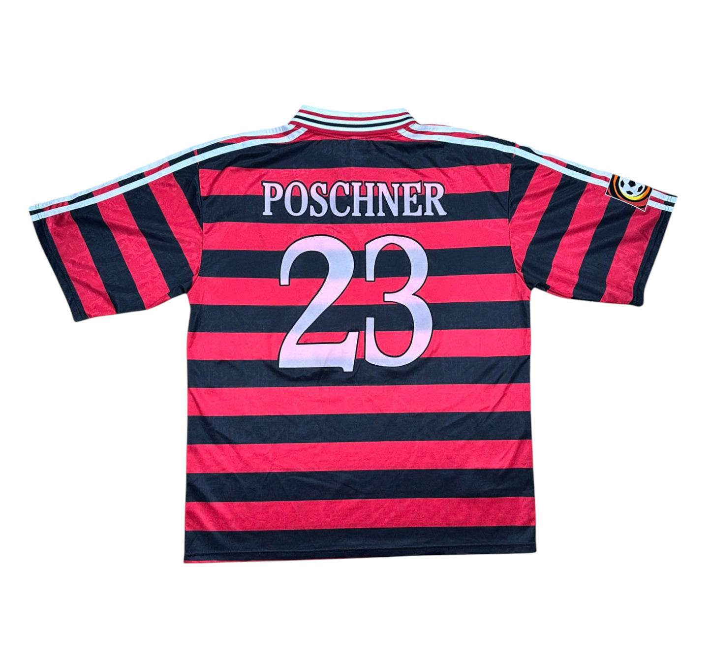 VfB Stuttgart 1997-98 "Poschner" Auswärts Trikot XL adidas *Spielertrikot*