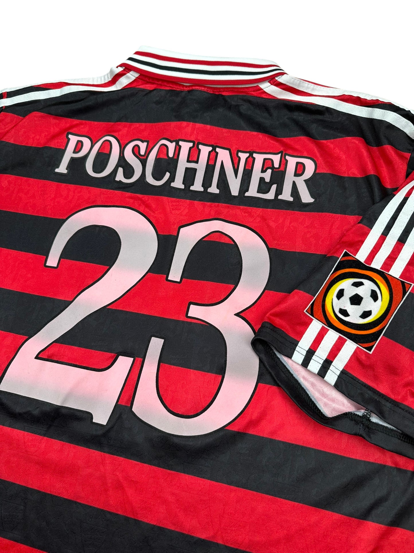 VfB Stuttgart 1997-98 "Poschner" Auswärts Trikot XL adidas *Spielertrikot*