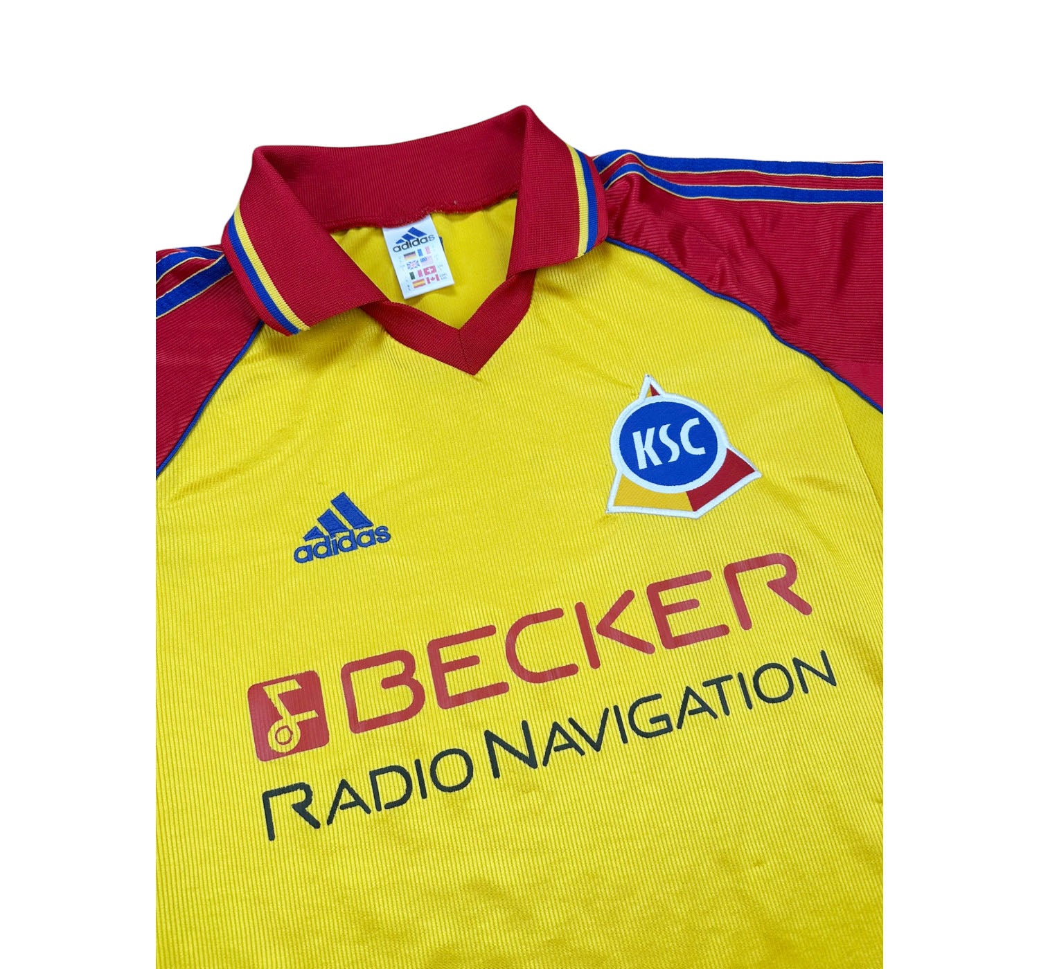 Karlsruher SC 1998-99 Auswärts Trikot L adidas